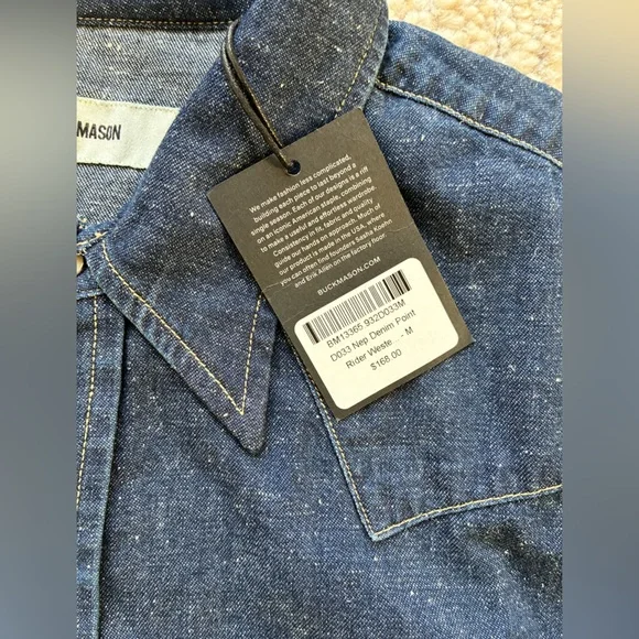 Buck mason Denim western shirt - Picture 4 of 6